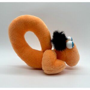 Alpha Critters Q Queedle Alphabet Plush Stuffed Animal 9" 1986 Vintage